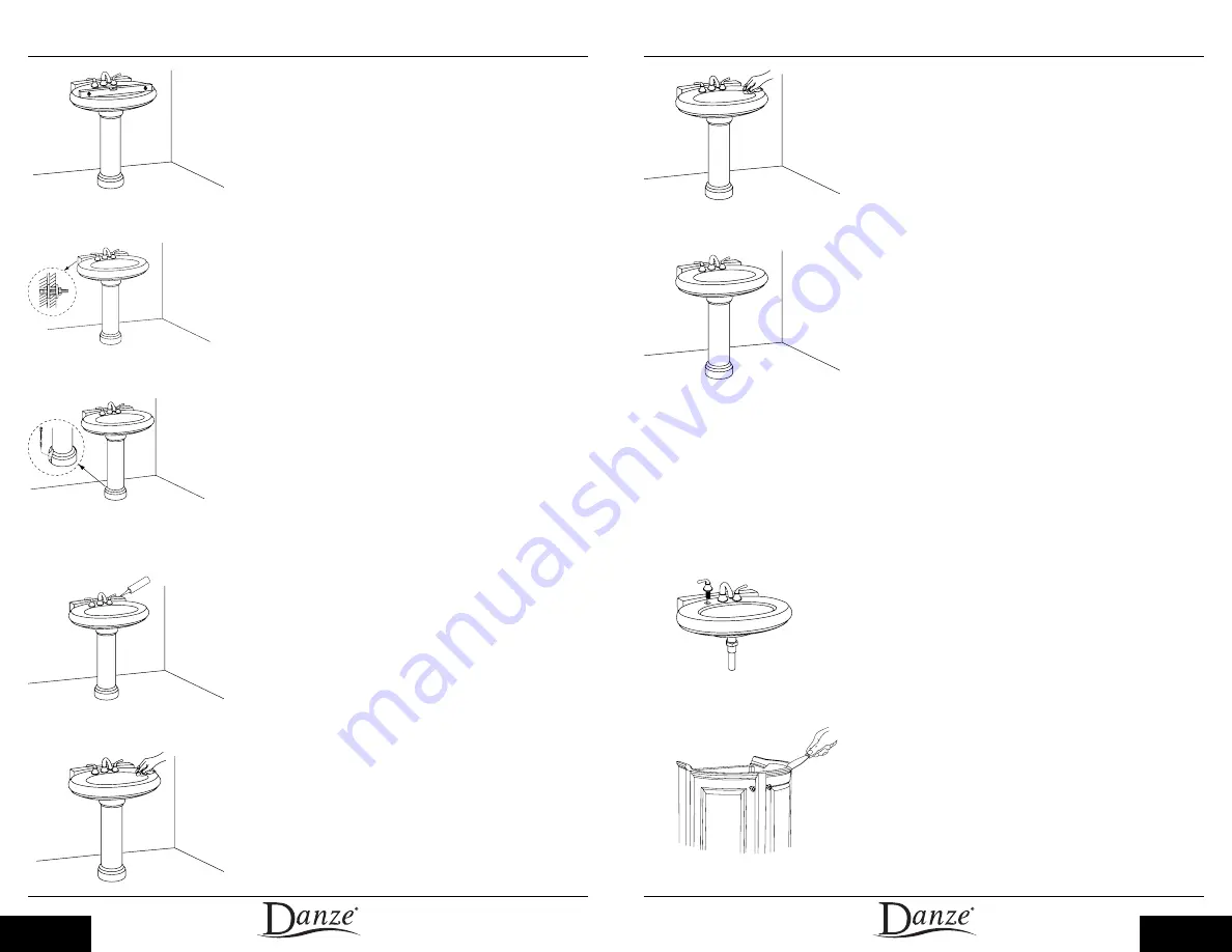 Danze Orrington DC016028 Installation Instructions Manual Download Page 9