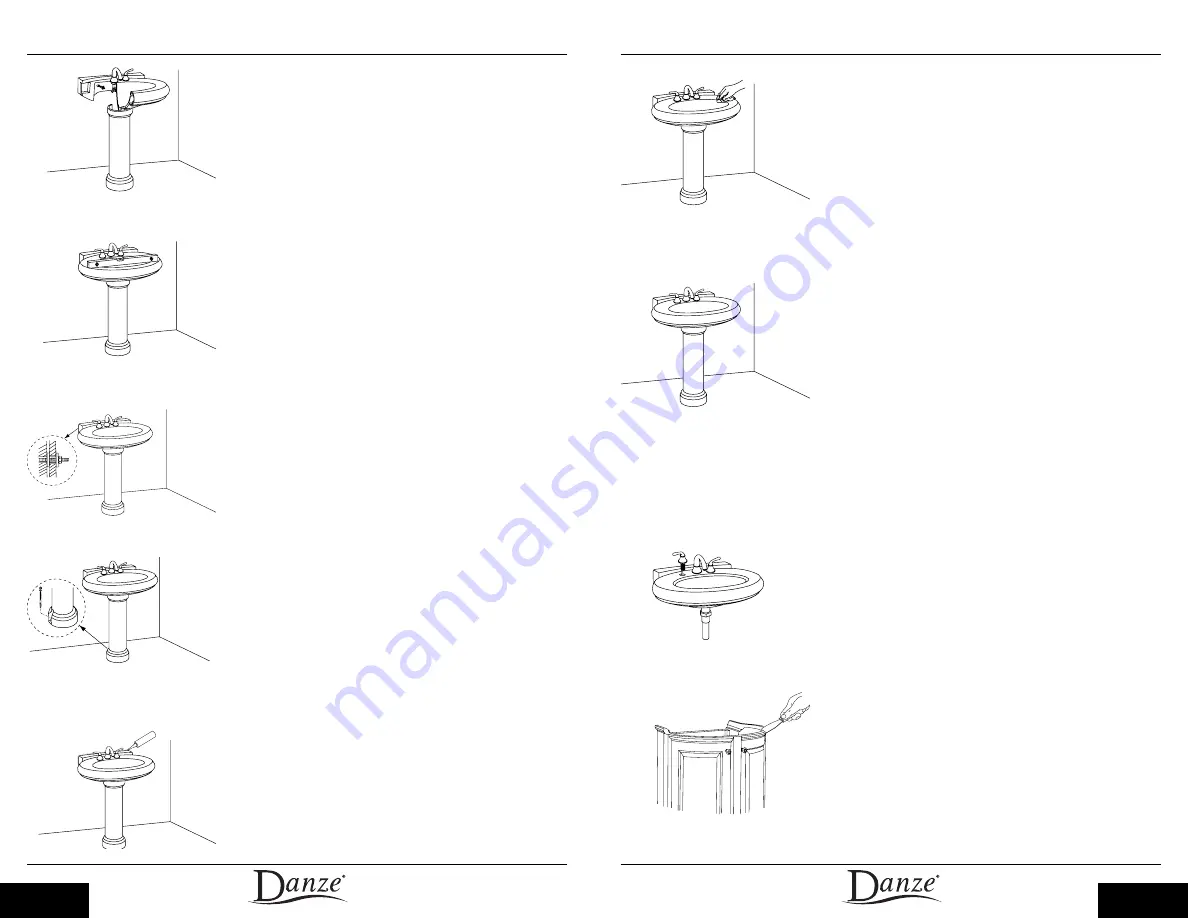 Danze Orrington DC016028 Installation Instructions Manual Download Page 13