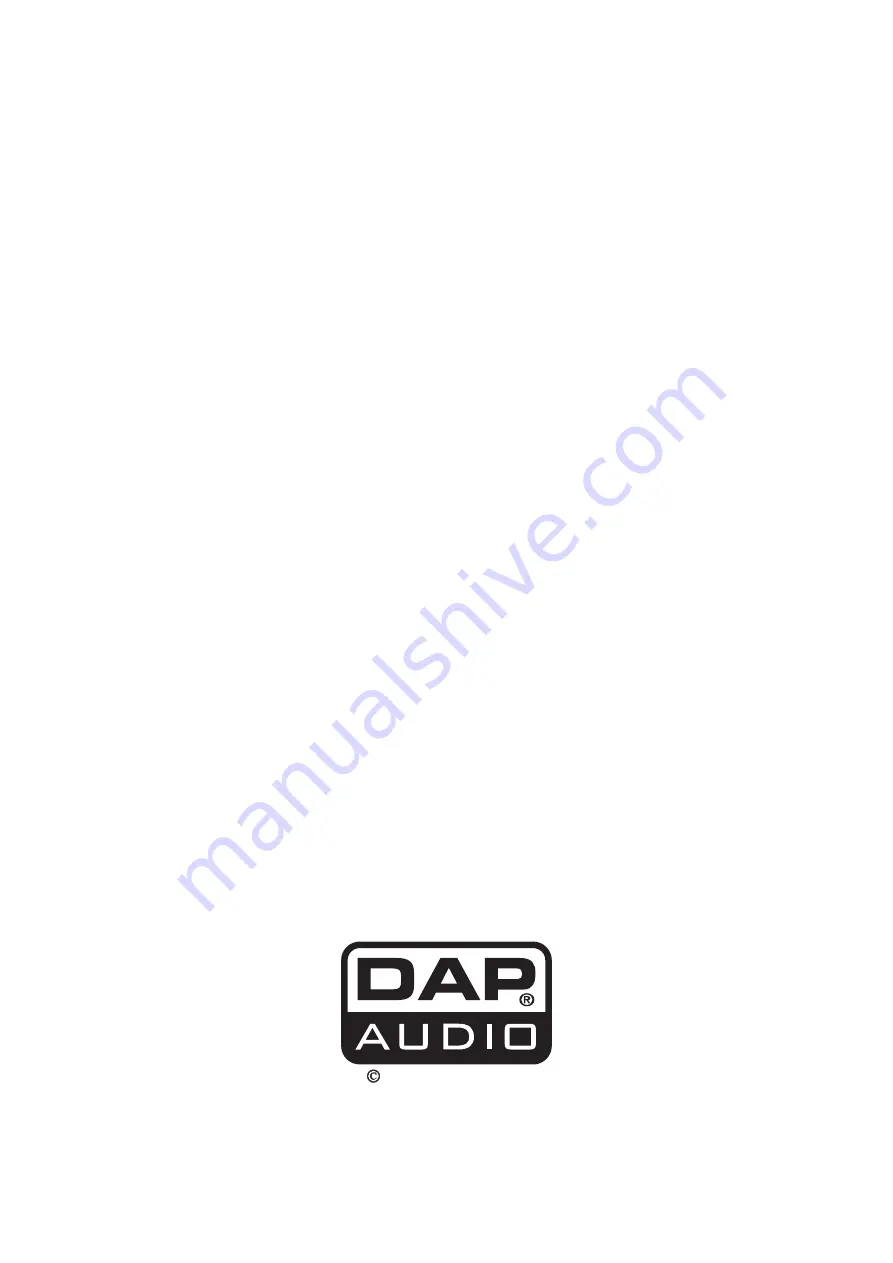 DAPAudio DS-MP-150 Product Manual Download Page 23