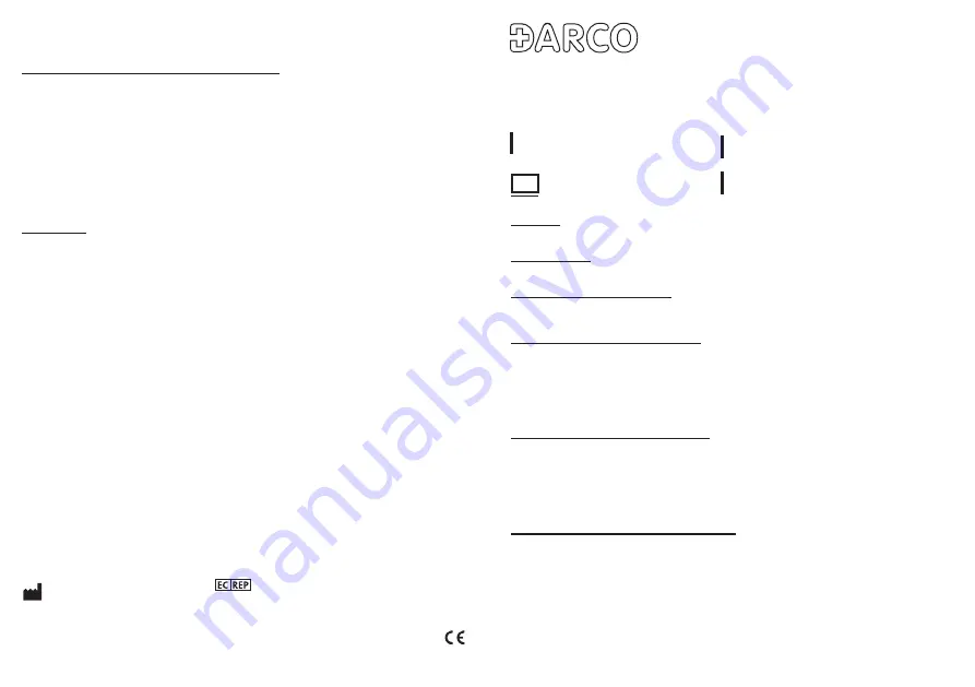 Darco Body Armor Walker Instructions For Use Download Page 1