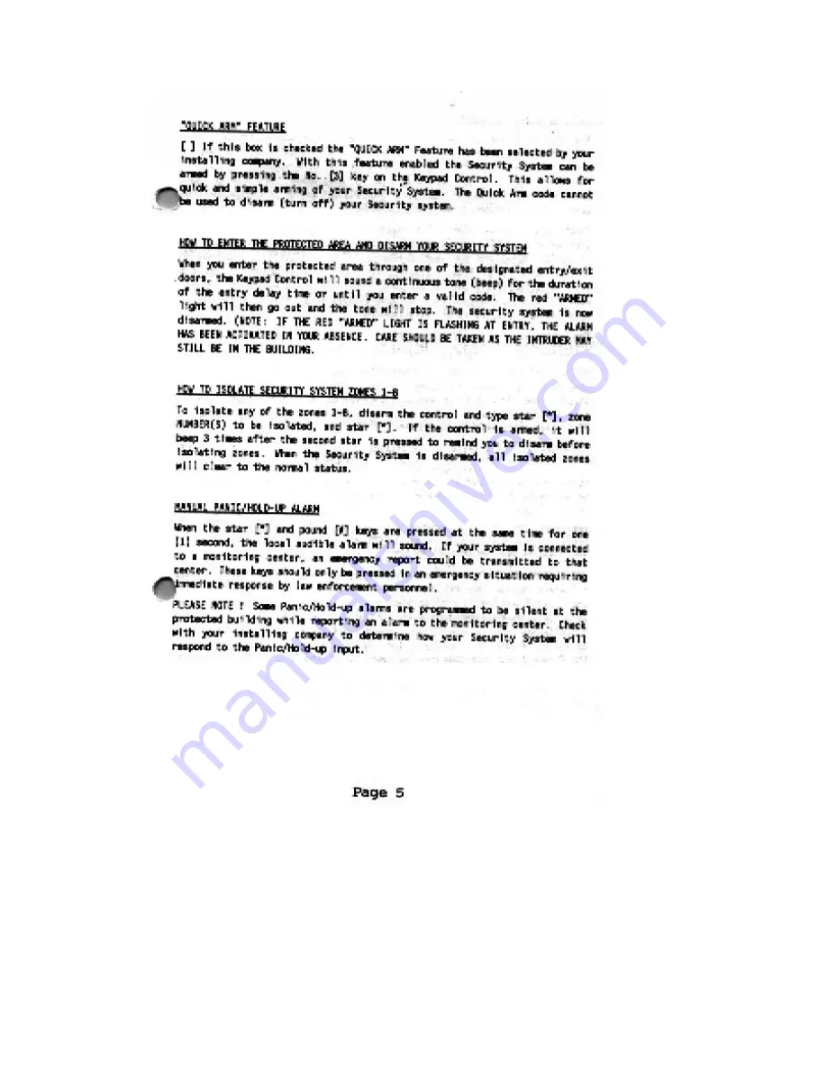 DAS 280 Operator'S Manual Download Page 6