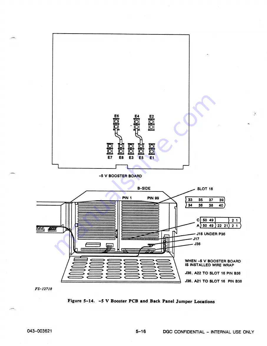 Data General Service 8883 Product Information Package Download Page 116