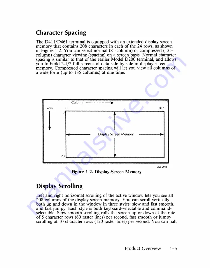 Data General Dasher D411 User Manual Download Page 15