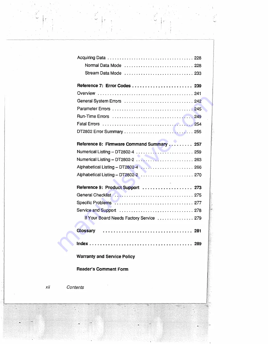 Data Translation DT2802 User Manual Download Page 13