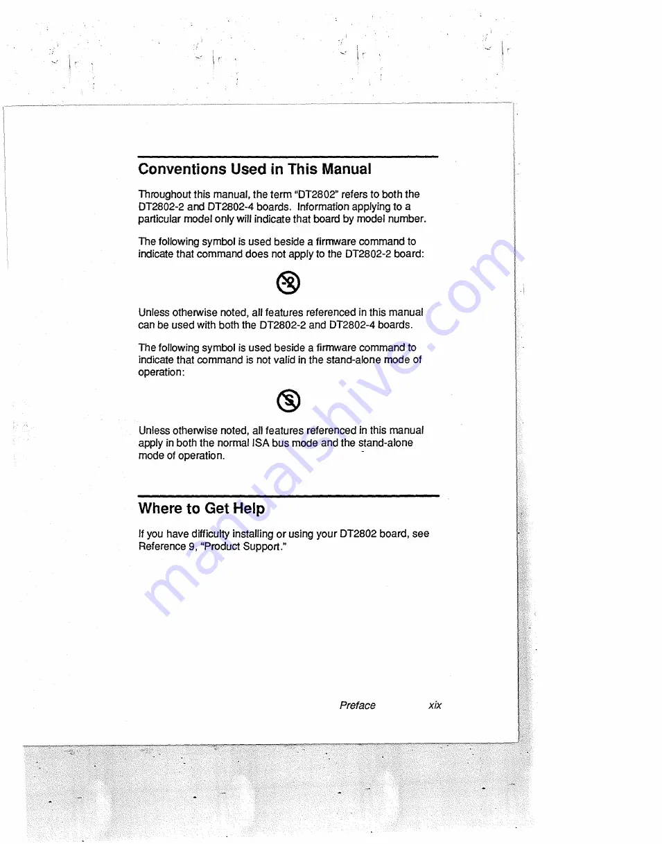 Data Translation DT2802 User Manual Download Page 20