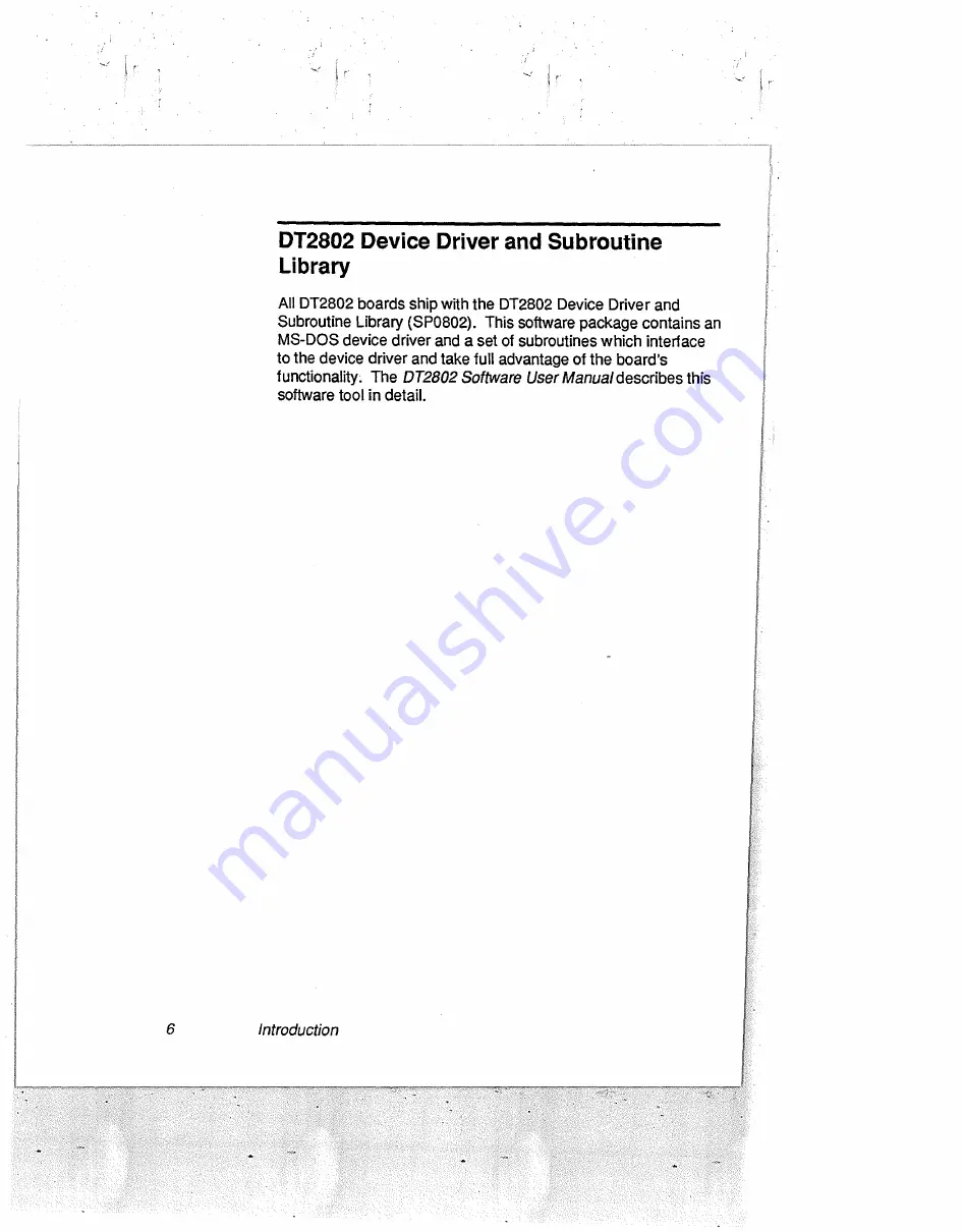 Data Translation DT2802 User Manual Download Page 27