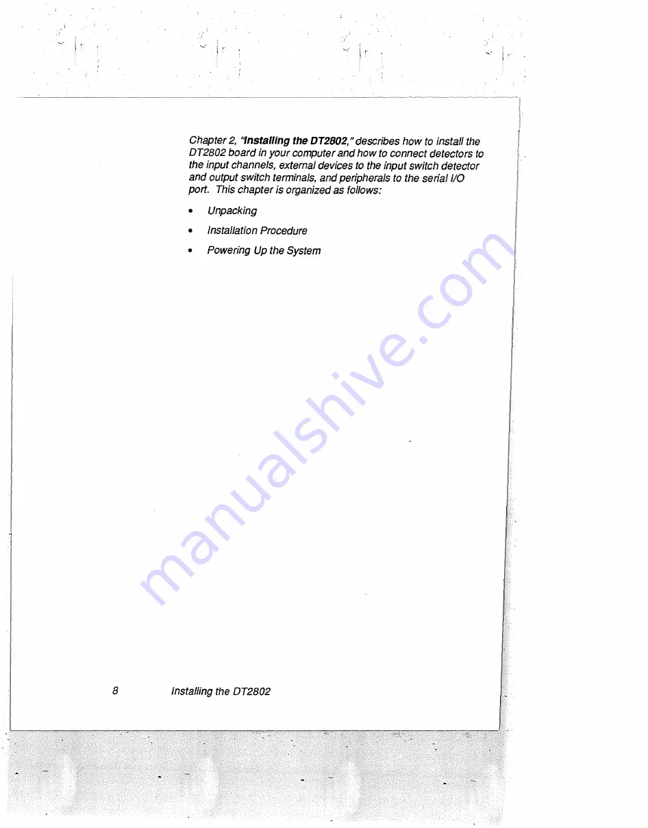 Data Translation DT2802 User Manual Download Page 29