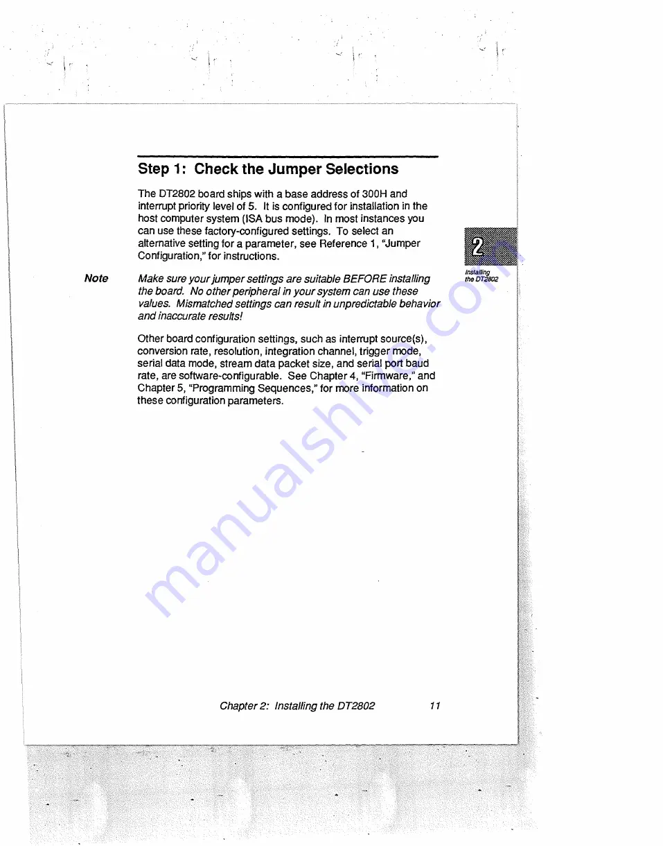 Data Translation DT2802 User Manual Download Page 32