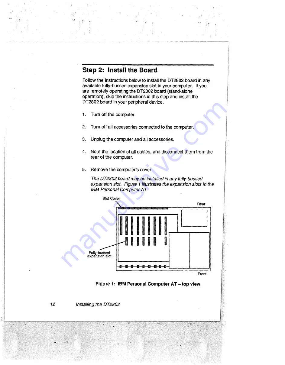 Data Translation DT2802 User Manual Download Page 33