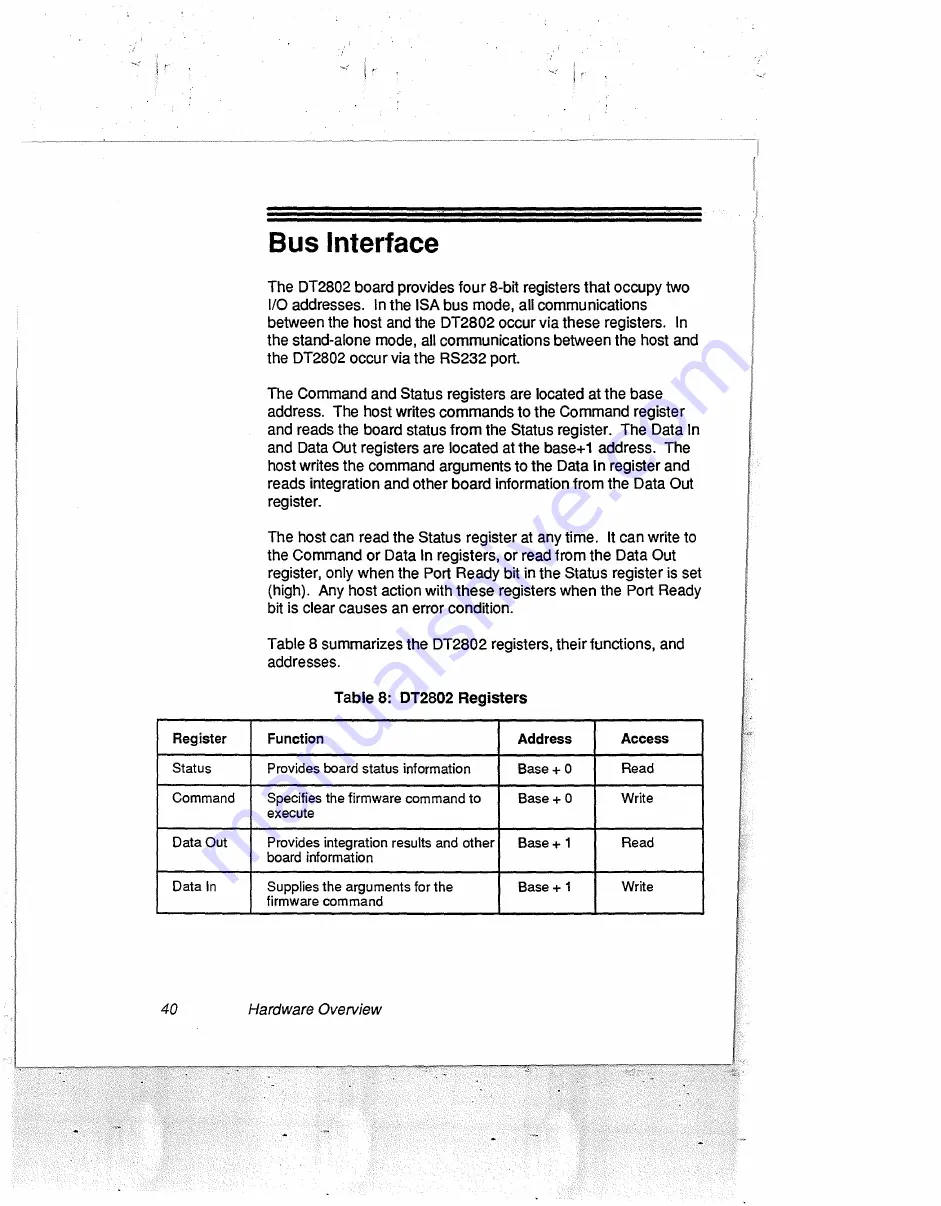 Data Translation DT2802 User Manual Download Page 61