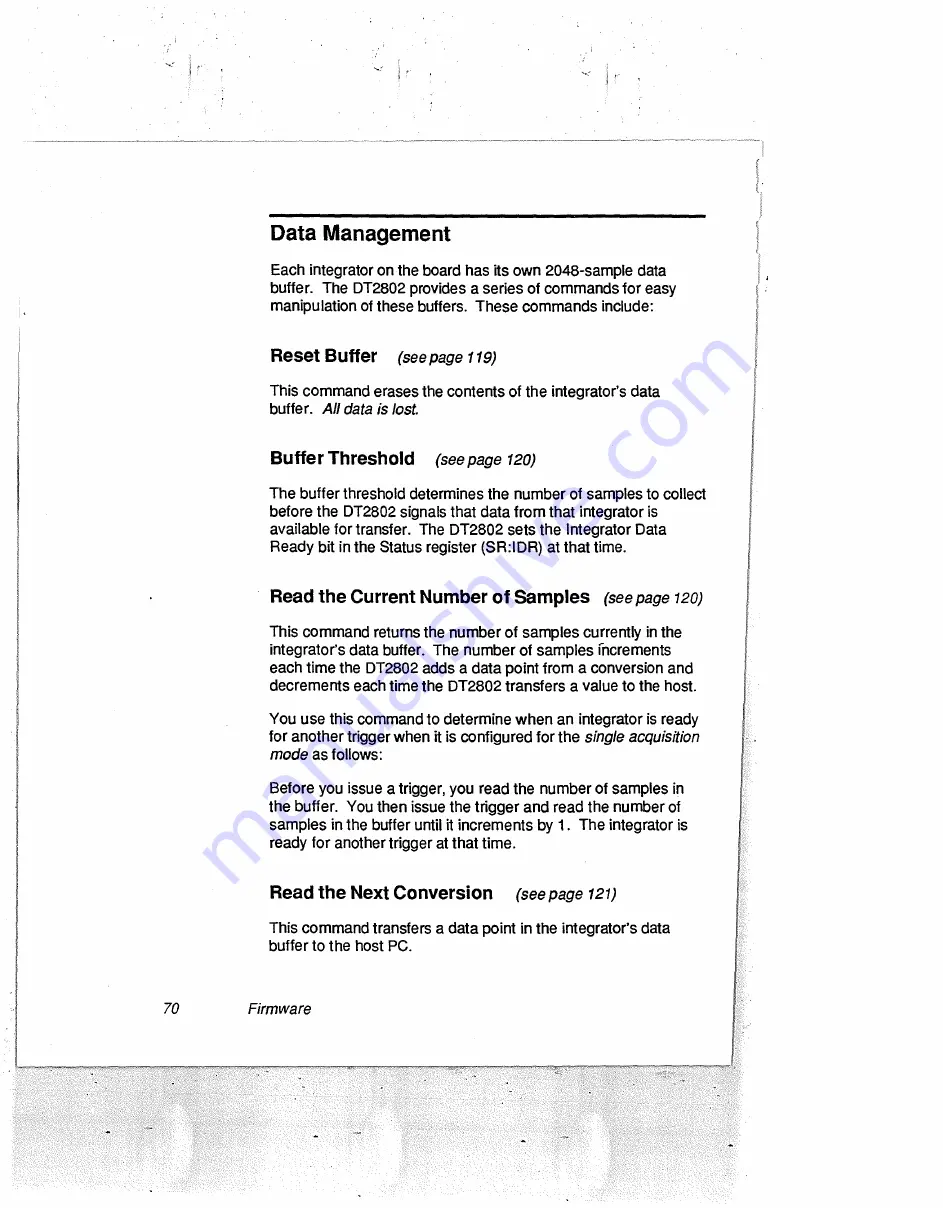 Data Translation DT2802 User Manual Download Page 91