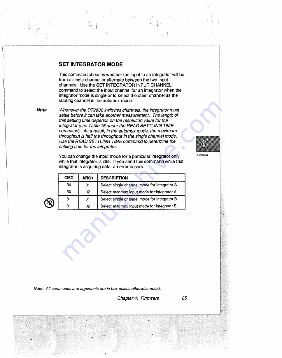 Data Translation DT2802 User Manual Download Page 106