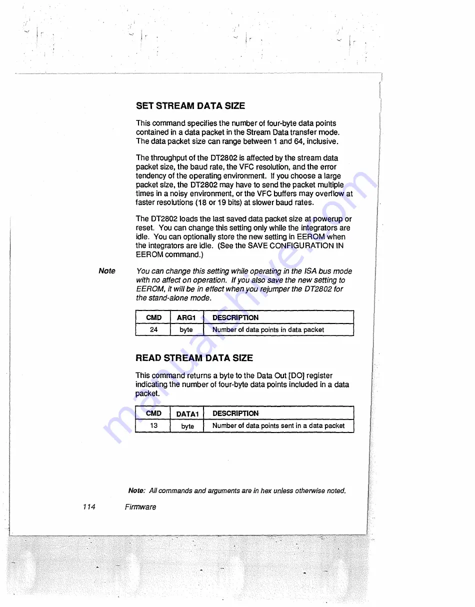 Data Translation DT2802 Скачать руководство пользователя страница 135