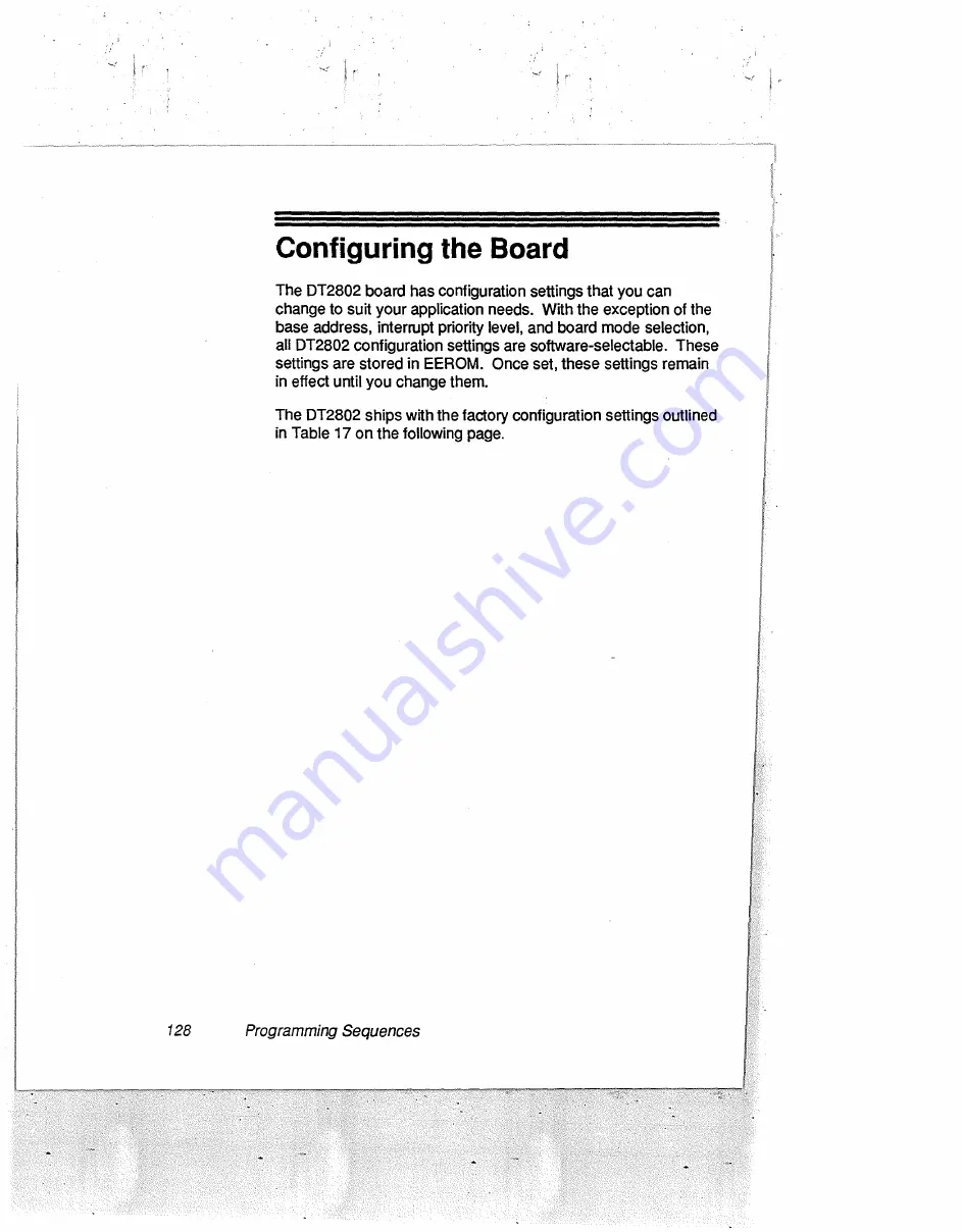 Data Translation DT2802 User Manual Download Page 149