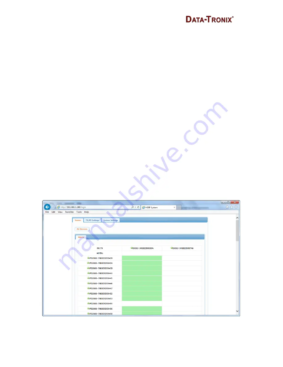 Data-Tronix DT-HDVD-IPSTR-CB User Manual Download Page 22