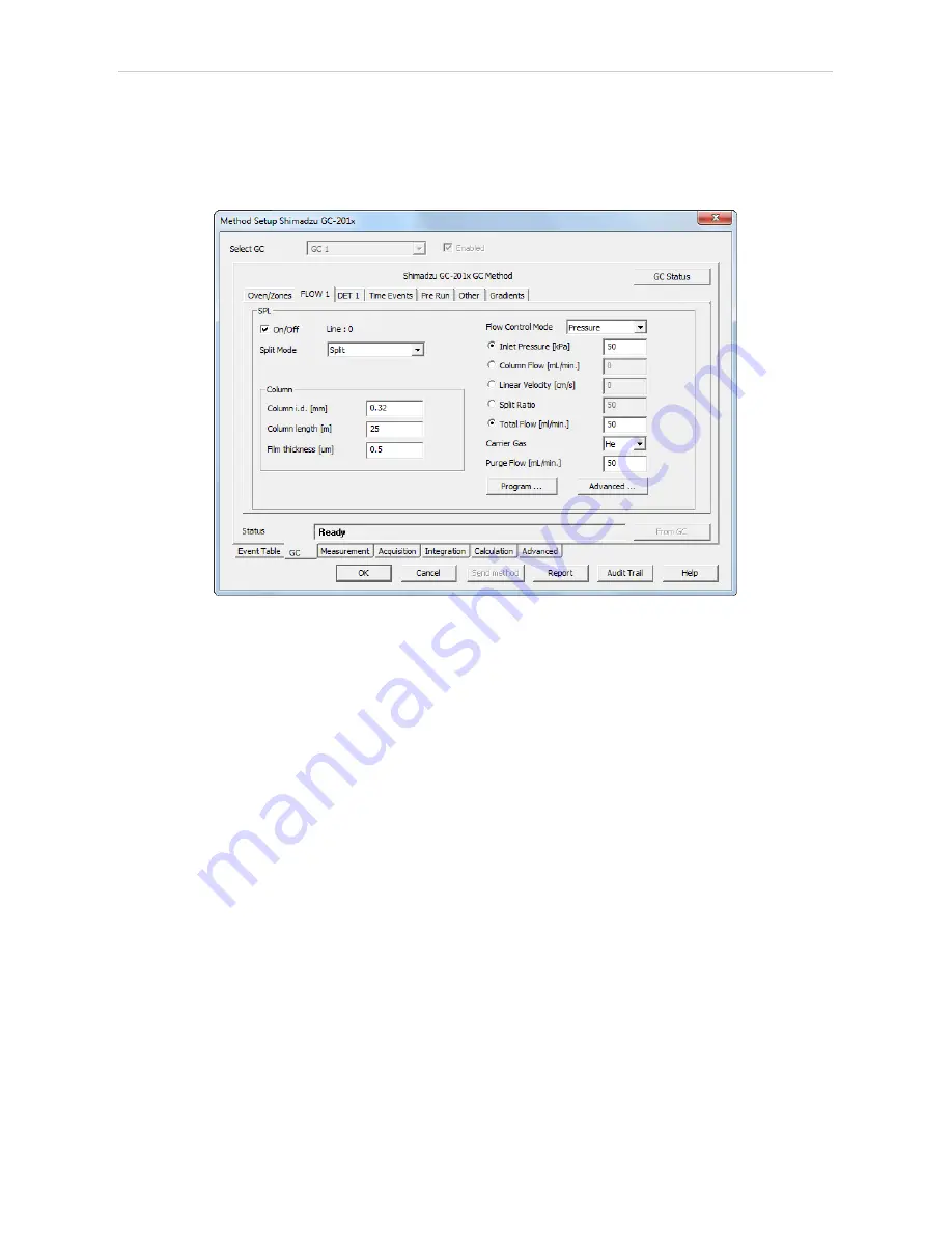 DataApex Shimadzu GC2014C APC/AFC User Manual Download Page 13