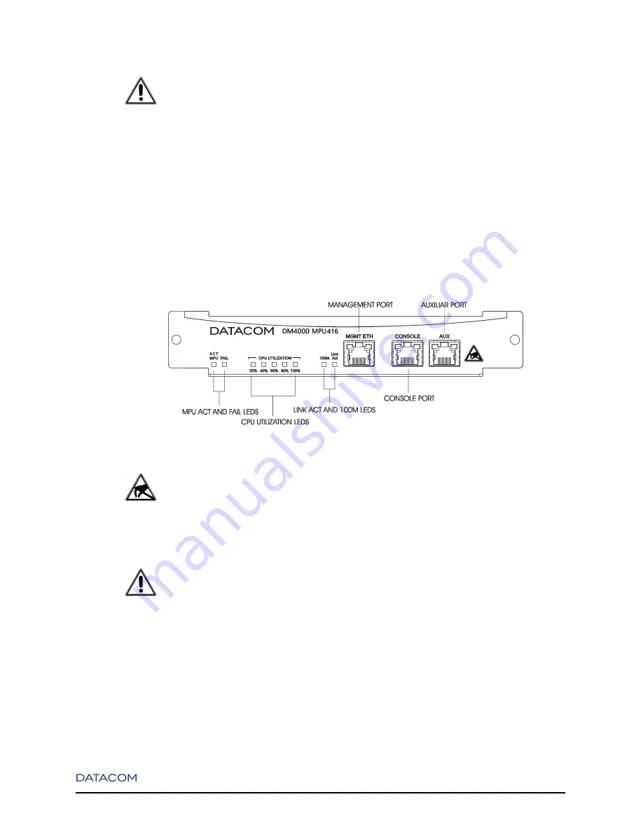 Datacom DM4000 Series Installation And Operation Manual Download Page 46