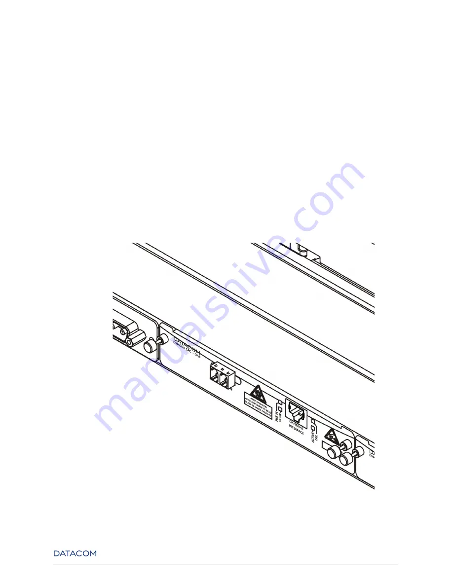 Datacom DM4000 Series Installation And Operation Manual Download Page 93