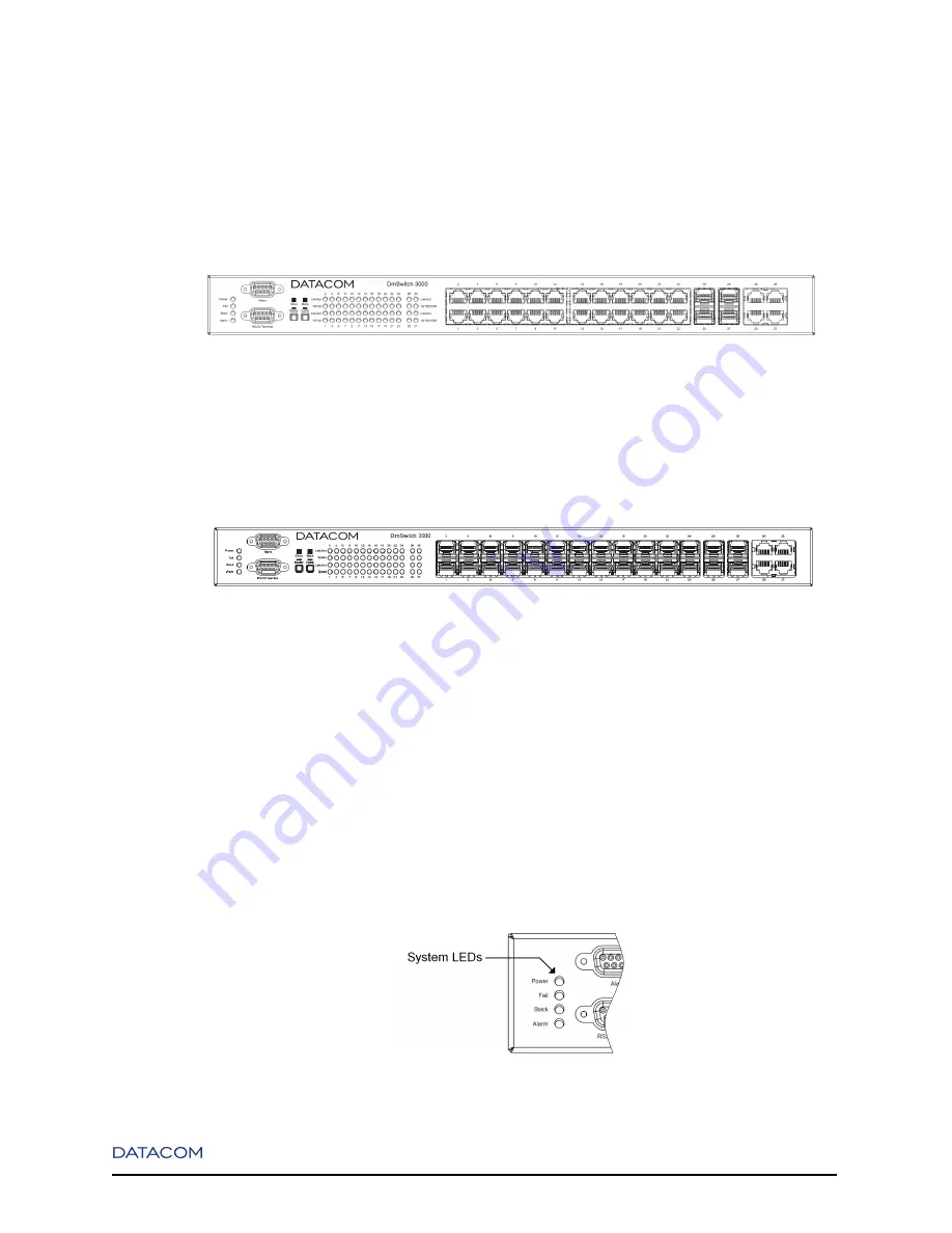 Datacom DmSwitch 2000 Series Скачать руководство пользователя страница 10