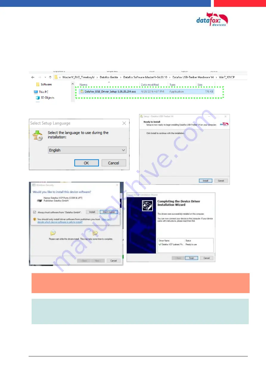 Datafox Evo 4.6 FleKey Manual Download Page 65