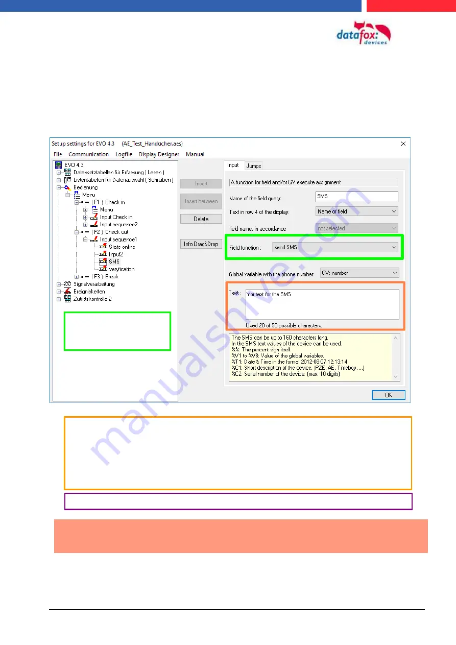 Datafox Evo 4.6 FleKey Скачать руководство пользователя страница 78