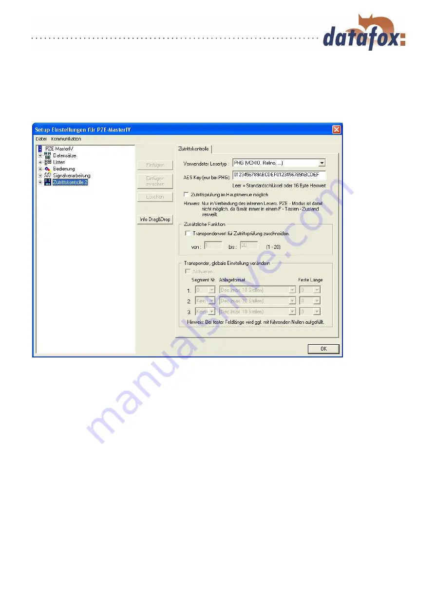 Datafox ZK-MasterIV Manual Download Page 90