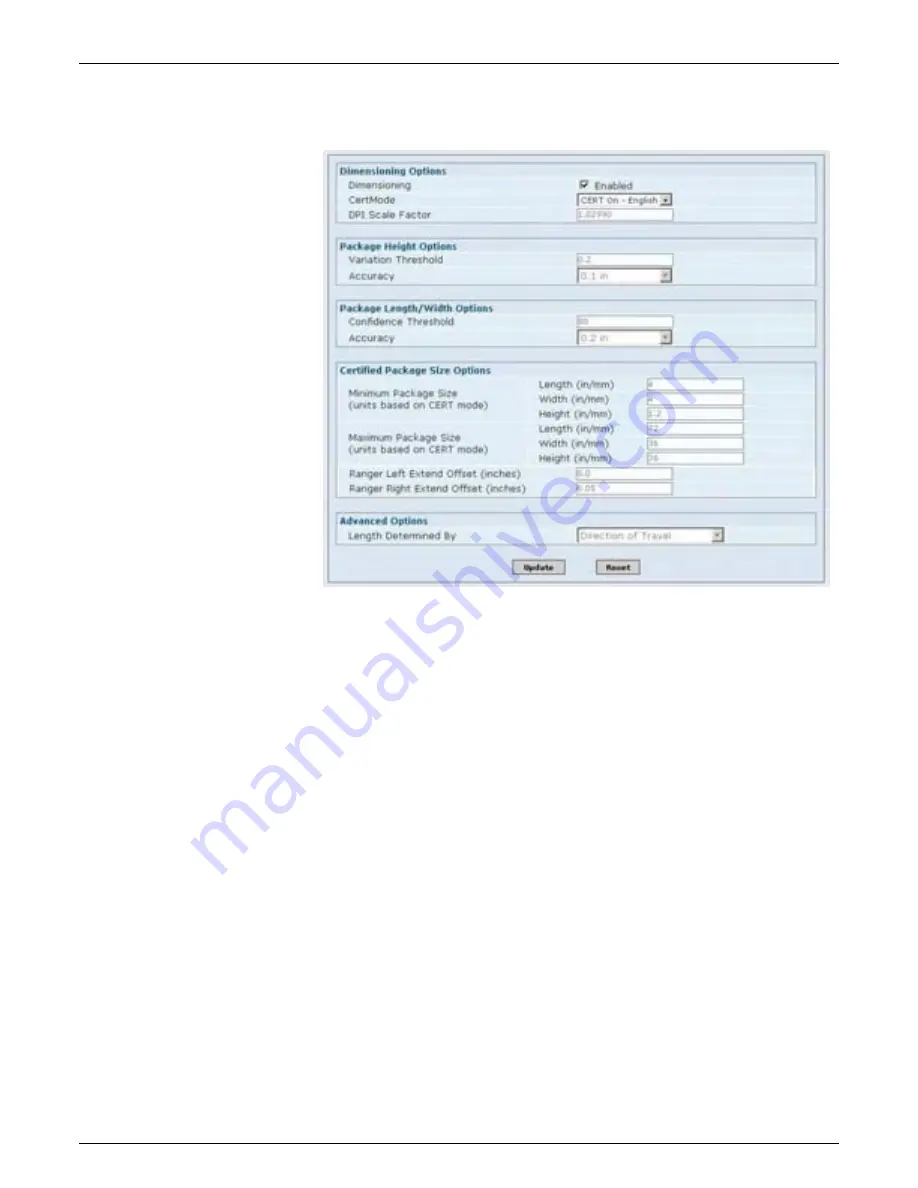 Datalogic Accu-Sort AccuVision AV6010 System Manual Download Page 174