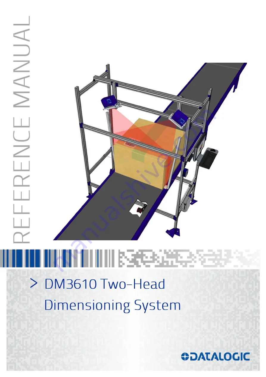 Datalogic DM3610 Reference Manual Download Page 1