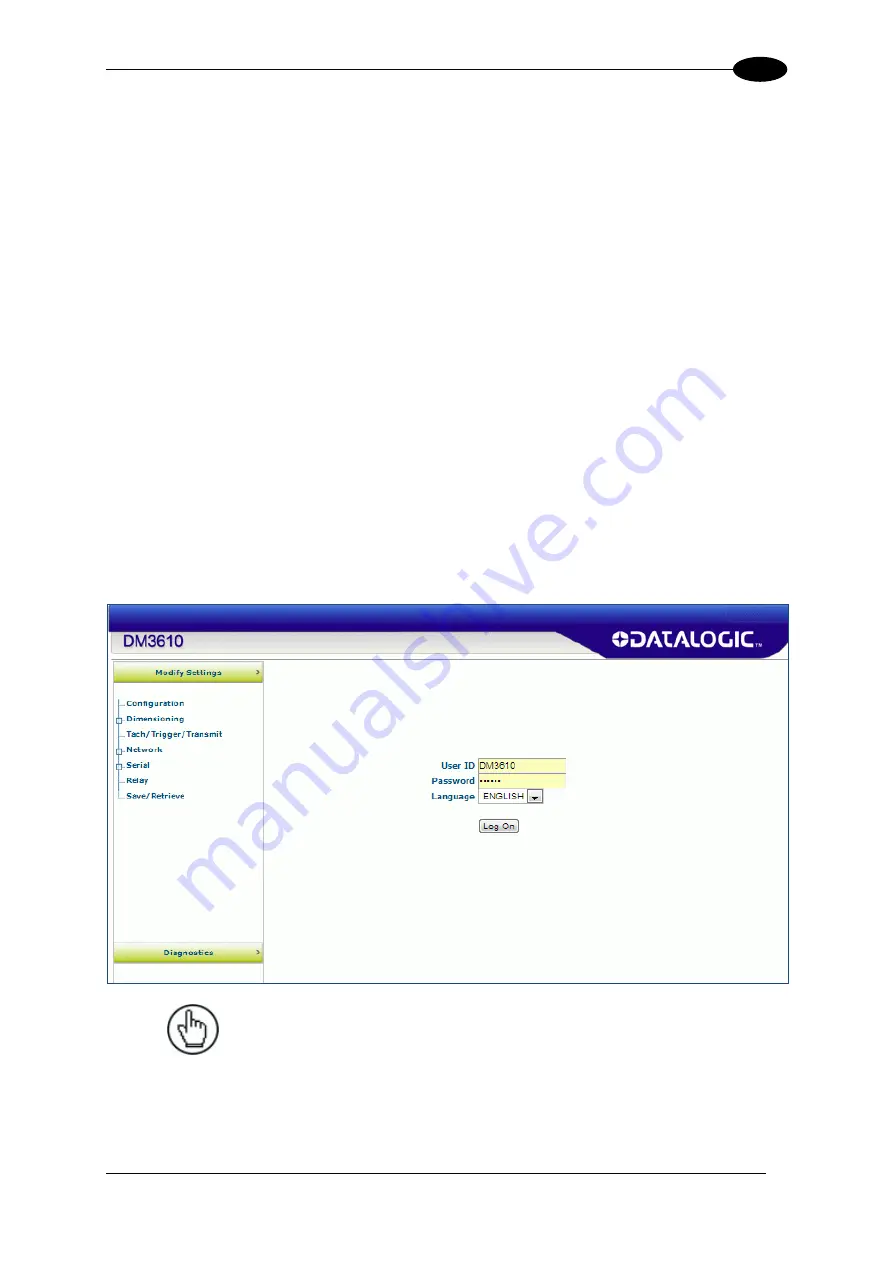 Datalogic DM3610 Reference Manual Download Page 35