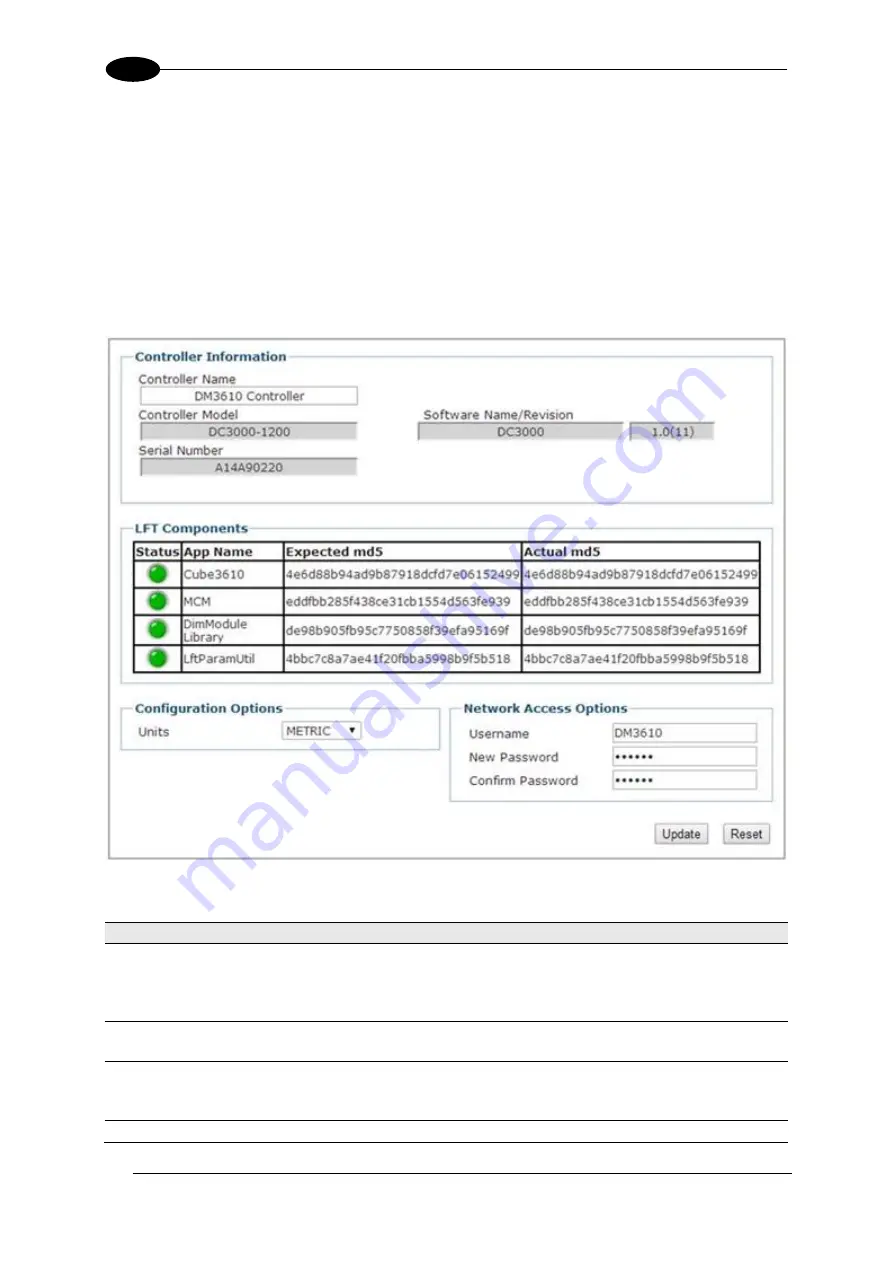 Datalogic DM3610 Reference Manual Download Page 66