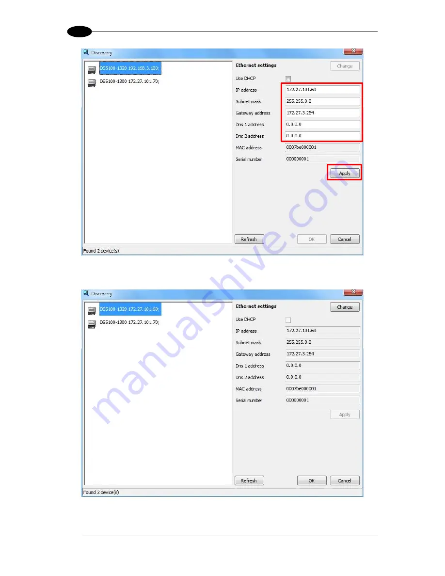 Datalogic DS5100-X200 Reference Manual Download Page 54