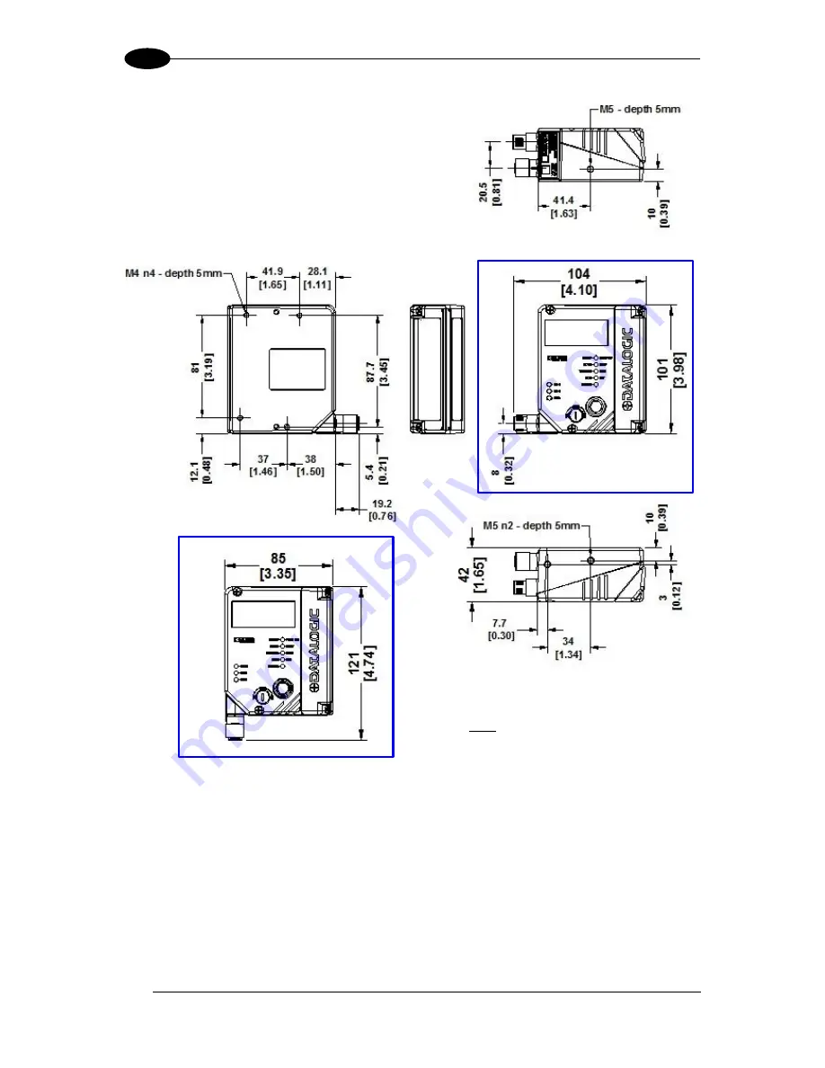 Datalogic DS5100-X200 Reference Manual Download Page 60