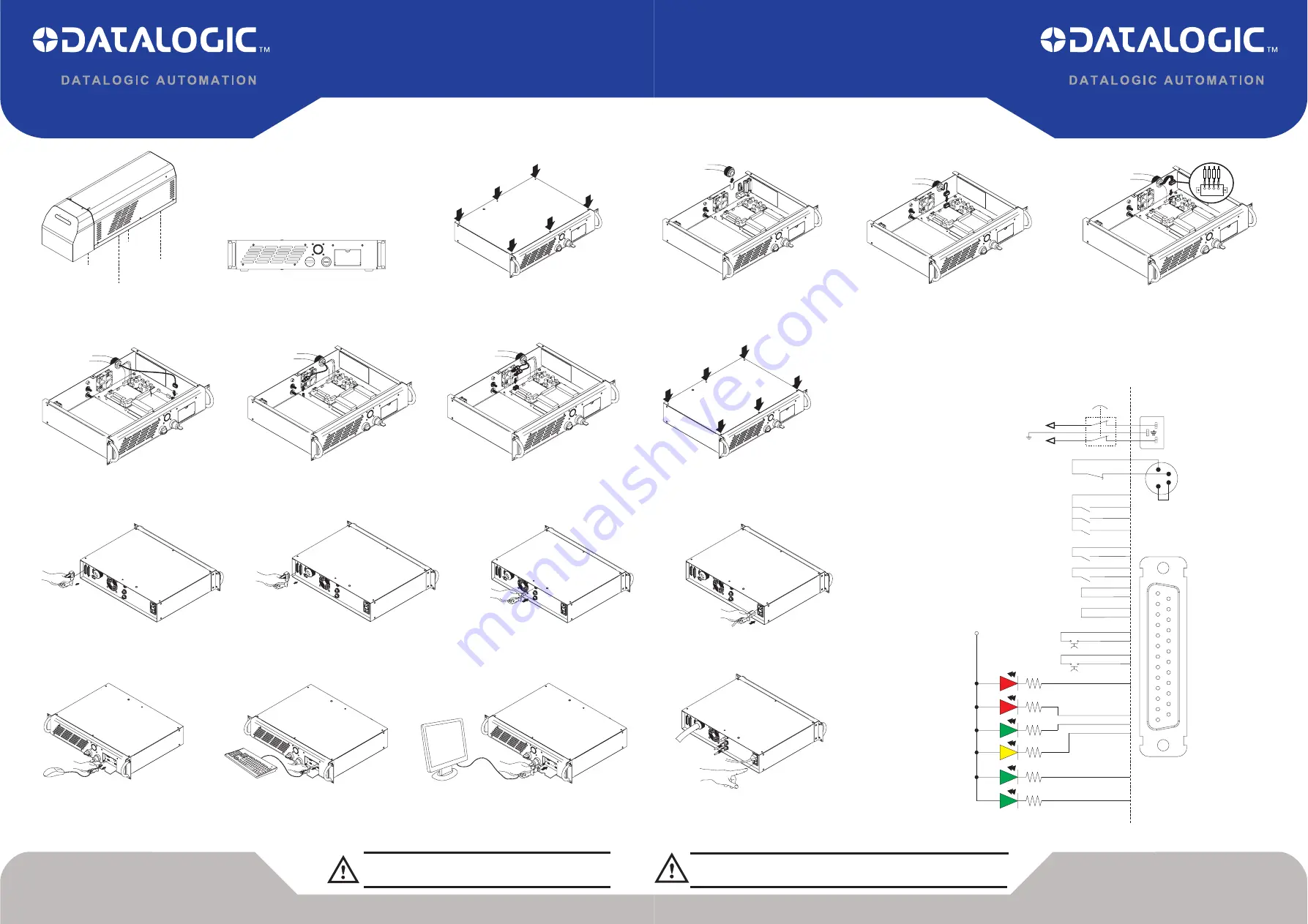 Datalogic EOX 30W Quick Installation Manual Download Page 2