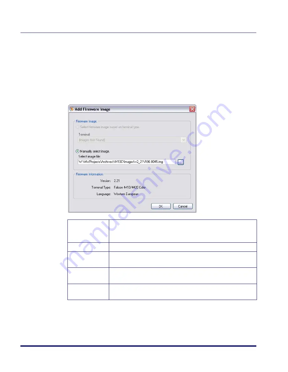 Datalogic Falcon Management Utility User Manual Download Page 46