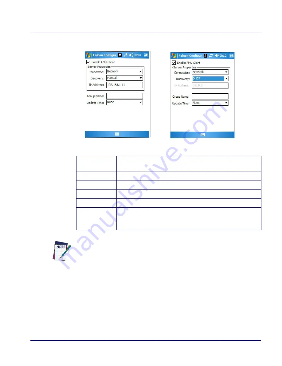 Datalogic Falcon Management Utility User Manual Download Page 65