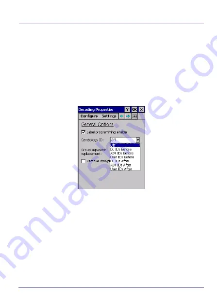 Datalogic Joya User Manual Download Page 44