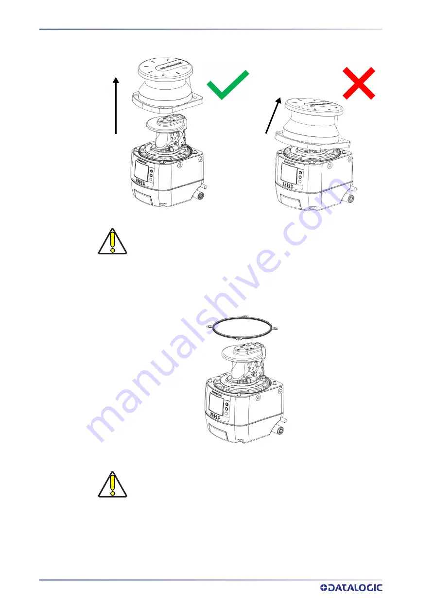 Datalogic Laser Sentinel Instruction Manual Download Page 124