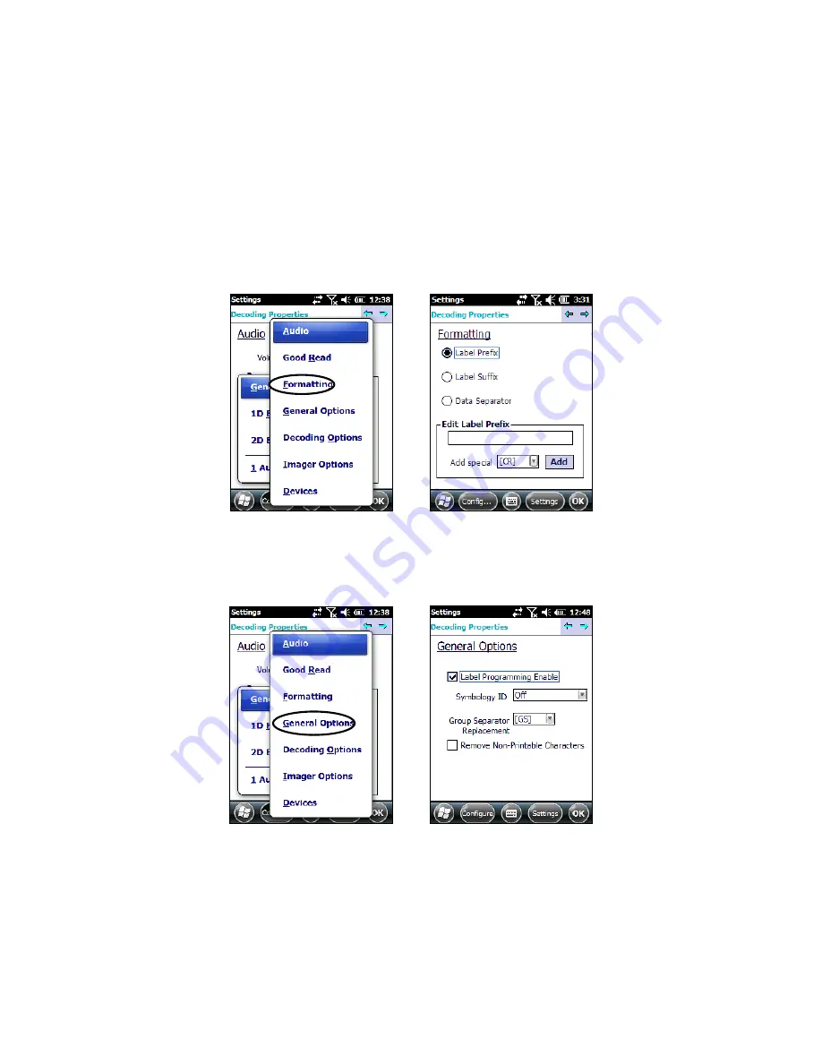 Datalogic Lynx 00N0LD-1N0-MEN0 Скачать руководство пользователя страница 52