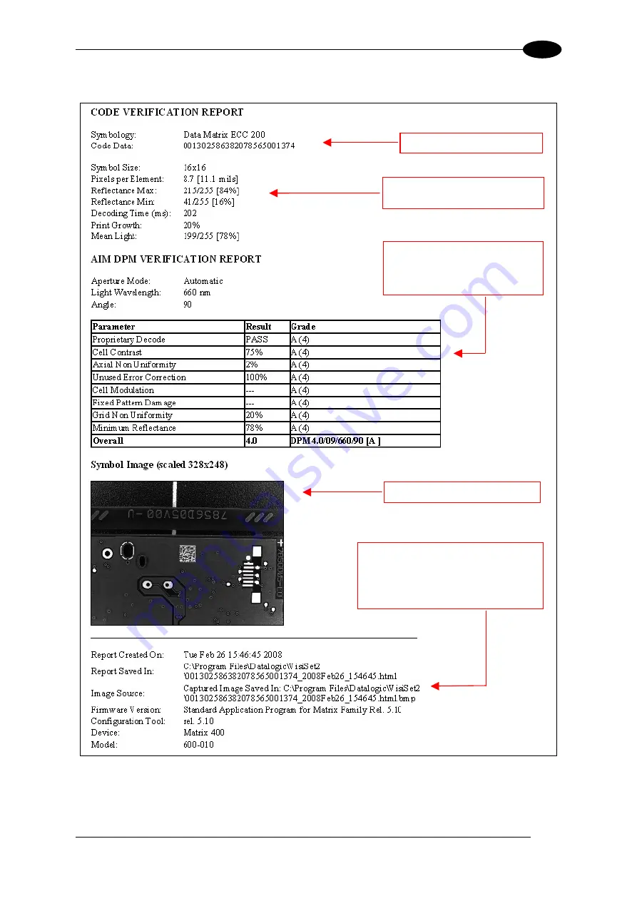 Datalogic Matrix 400 Manual Download Page 35