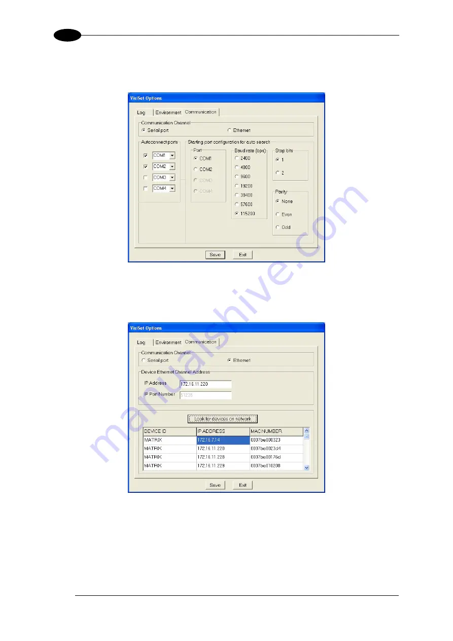 Datalogic Matrix 400 Manual Download Page 62