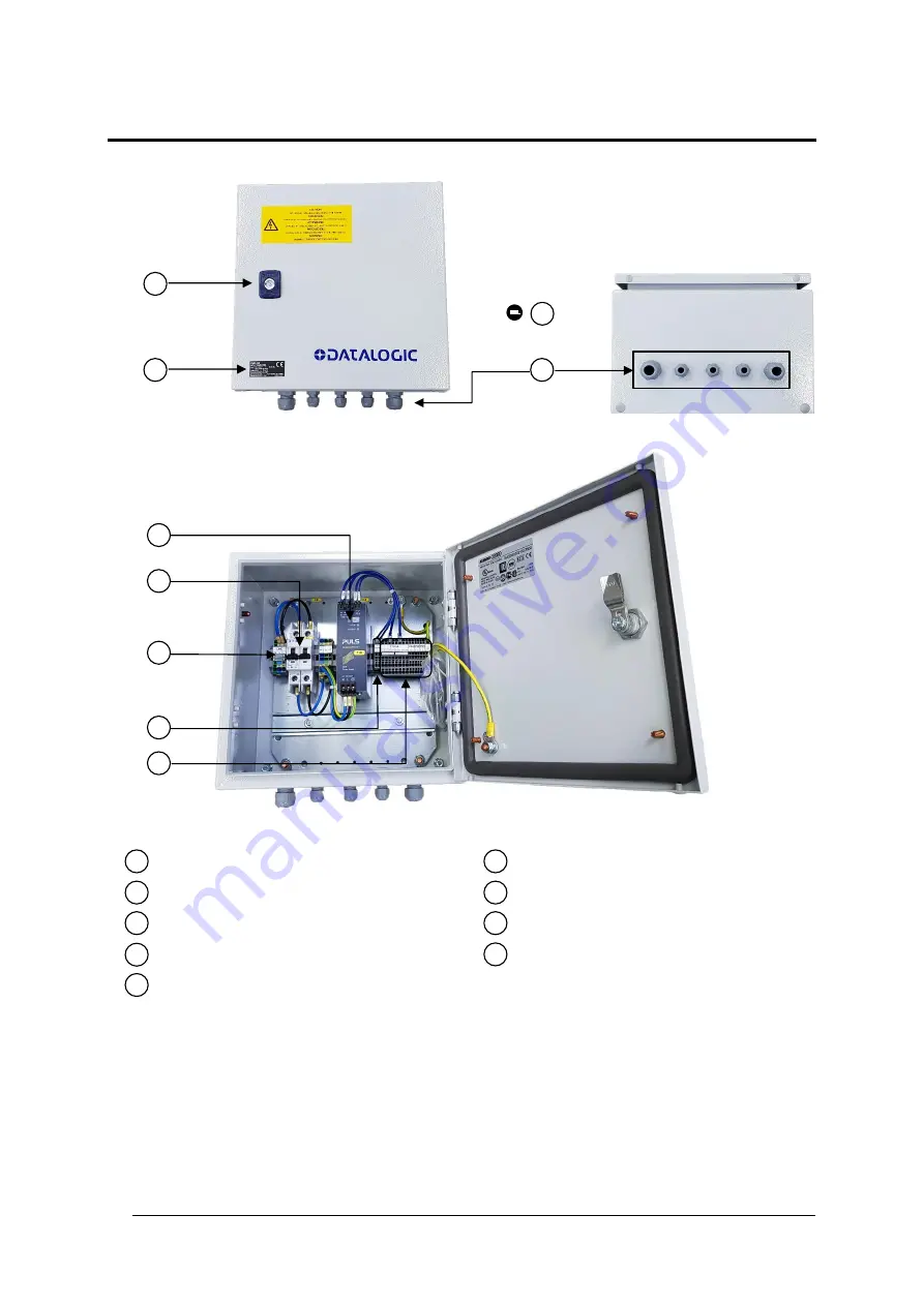 Datalogic PWR-120 Installation Manual Download Page 6