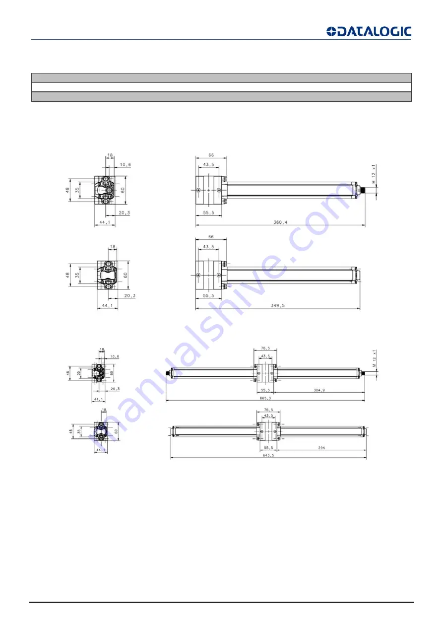 Datalogic SG2 BASE Series Original Instructions Manual Download Page 82