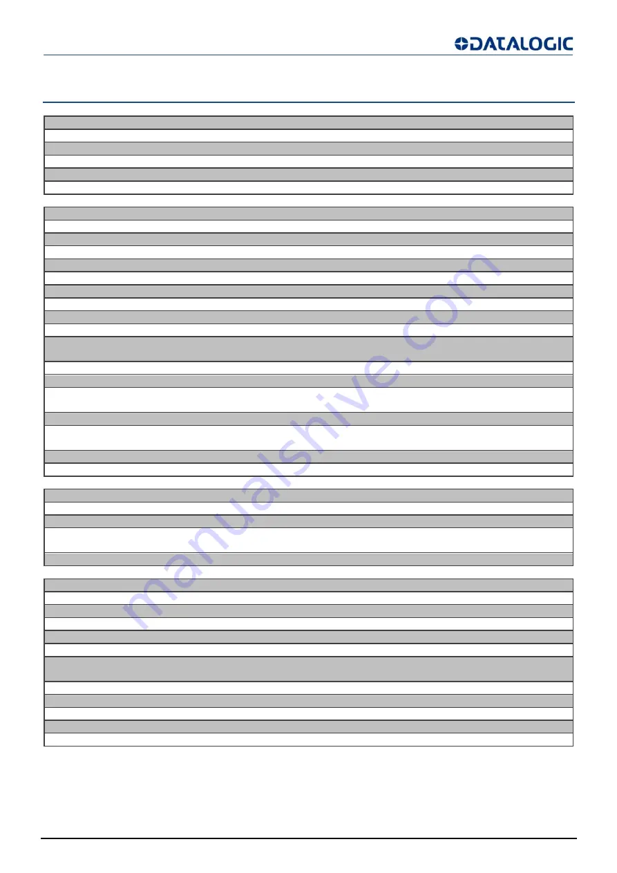 Datalogic SG4-14-015-OO-E Instruction Manual Download Page 49