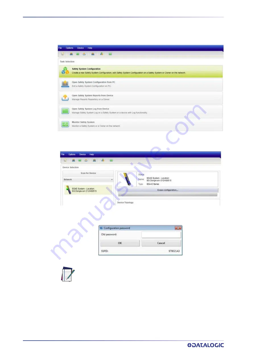 Datalogic SG4 FIELDBUS Series Instruction Manual Download Page 46