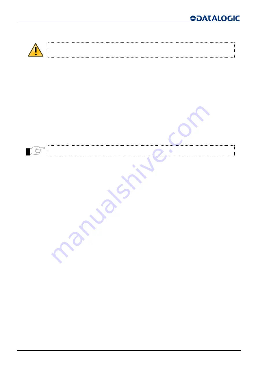 Datalogic SG4-H14-015-OO-X-B Instruction Manual Download Page 13