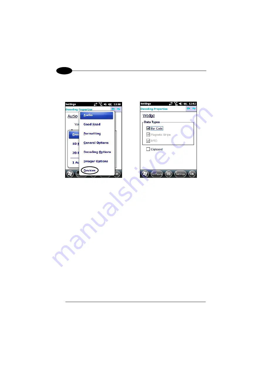 Datalogic Skorpio X3 User Manual Download Page 60