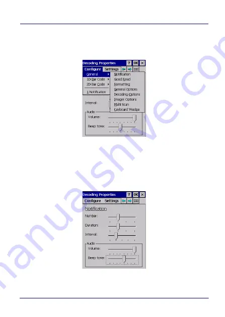 Datalogic Skorpio X4 User Manual Download Page 59