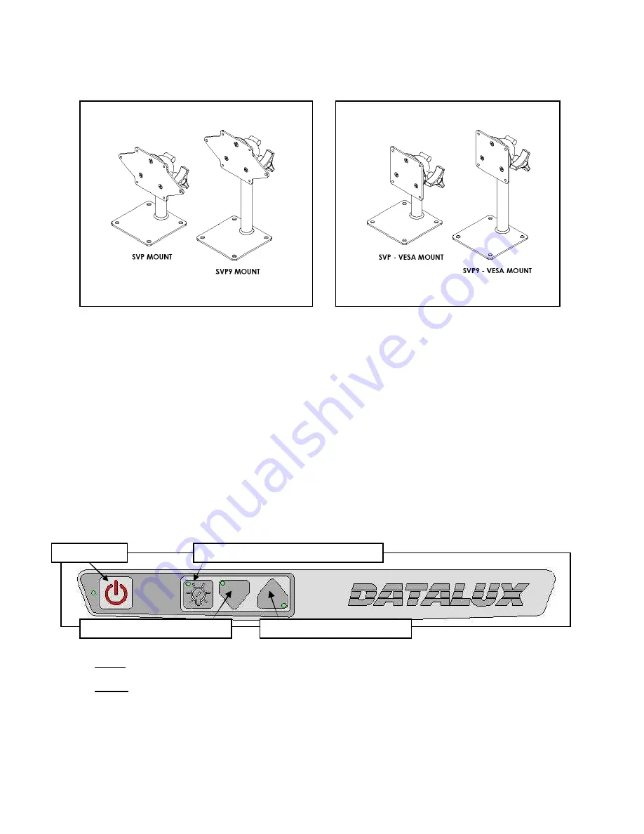 Datalux LMV-XG12 Operation Manual Download Page 7