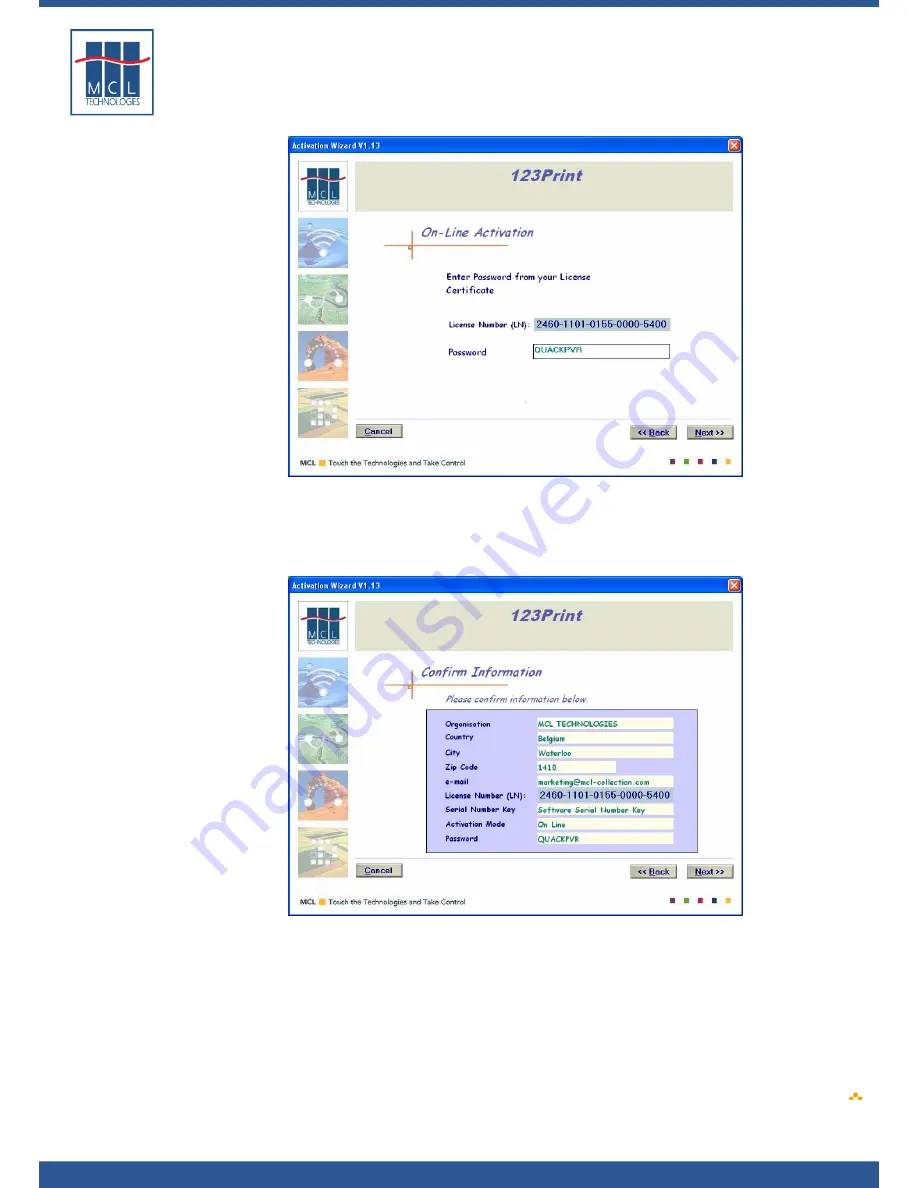 Datamax 123 Print v1.1 User Manual Download Page 22