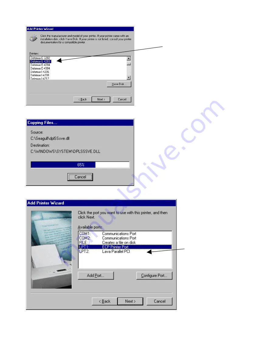 Datamax E-4205e User Manual Download Page 11